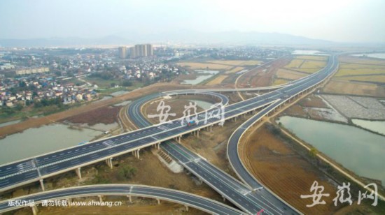 北沿江高速巢无段年内通车 结束无为县不通高速历史