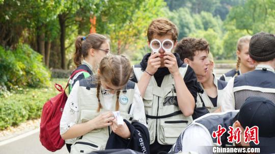 21名德国师生访学浙江湖州感受自然教育魅力