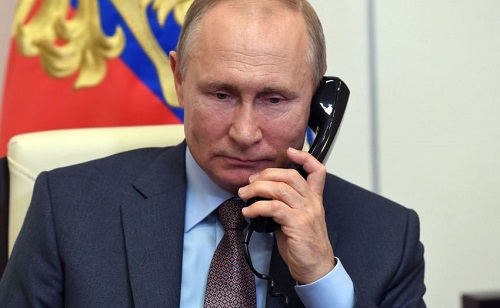 俄罗斯总统普京与印度总理莫迪通电话