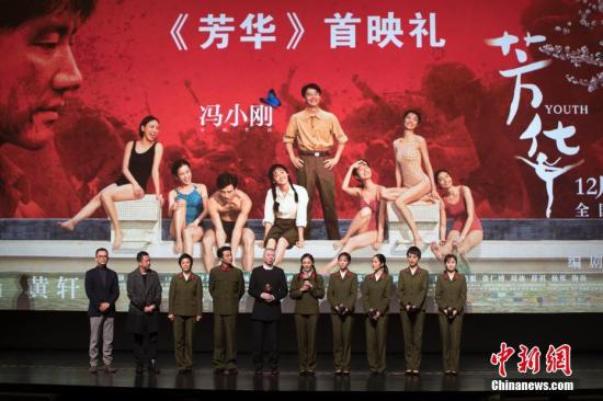 资料图：影片《芳华》在北京举行首映礼。
<a target='_blank' href='http://www.chinanews.com/'>中新社</a>记者 刘关关 摄
