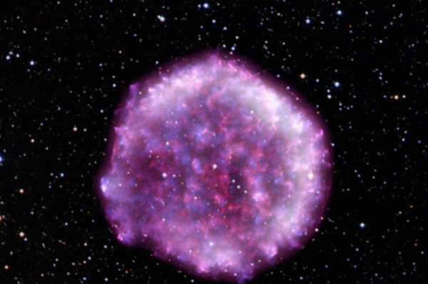 合众社：美国宇航局研讨450年前爆破恒星遗骸 找到超新星头绪