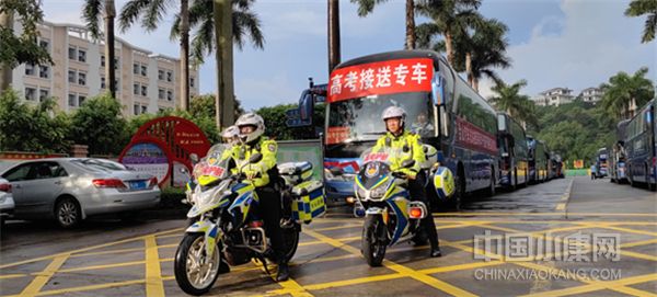 广东警方全力以赴护航“平安高考”。广东省公安厅 供图